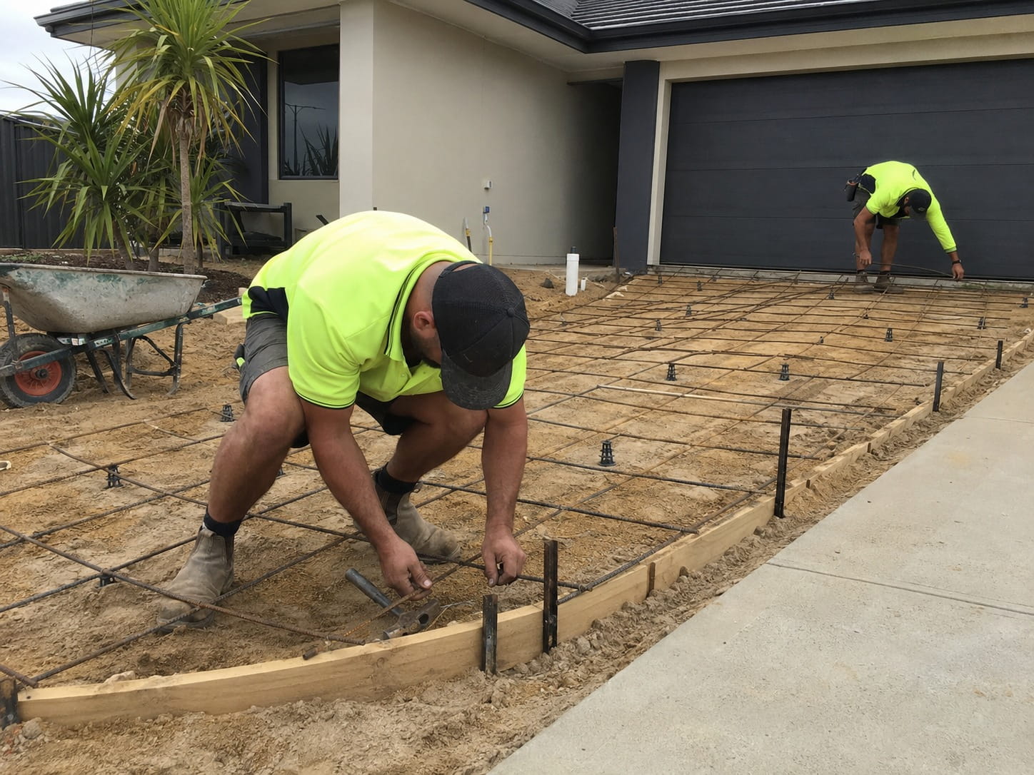 Premium concrete driveway installation in Perth suburbs