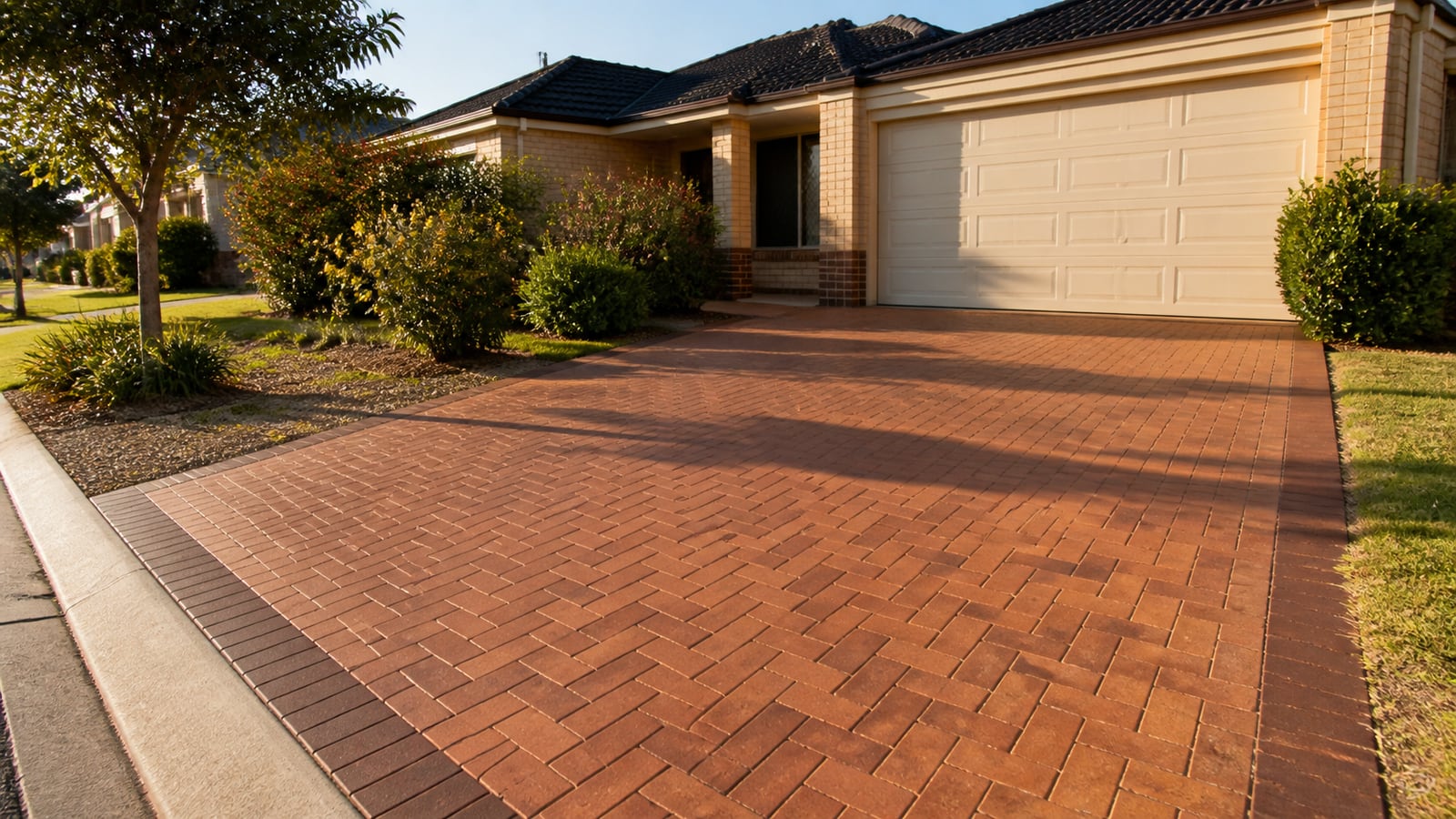 Ellenbrook Paving benefits shown on a Perth outdoor works project