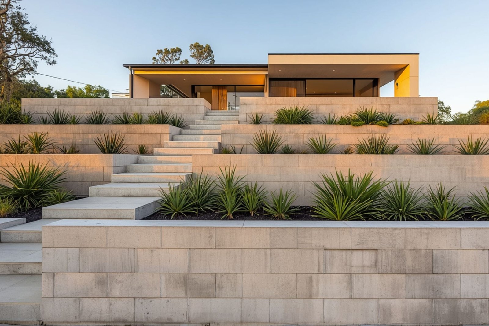 gravity retaining wall perth