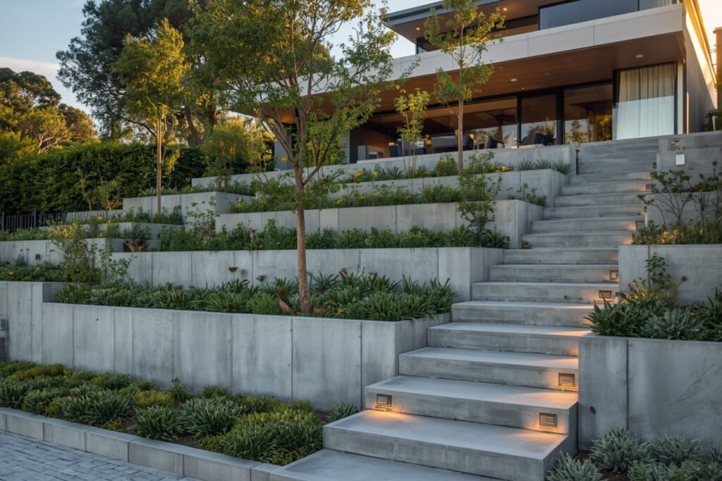 retaining walls perth